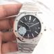 Copy Audemars Piguet Royal Oak Stainless Steel Black Face 41mm Wristwatch(3)_th.jpg